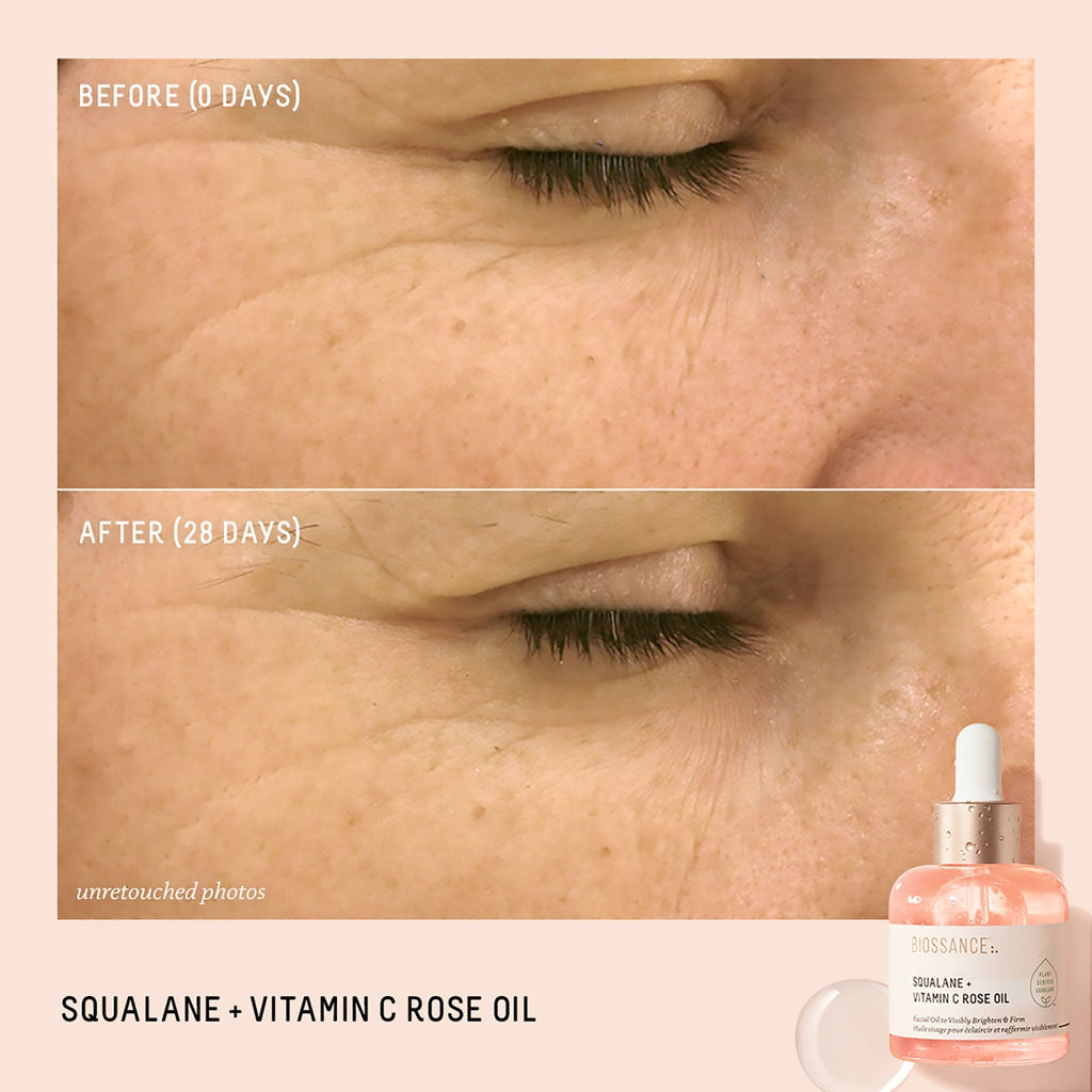 Biossance Rose Oil with Squalane and Vitamin C