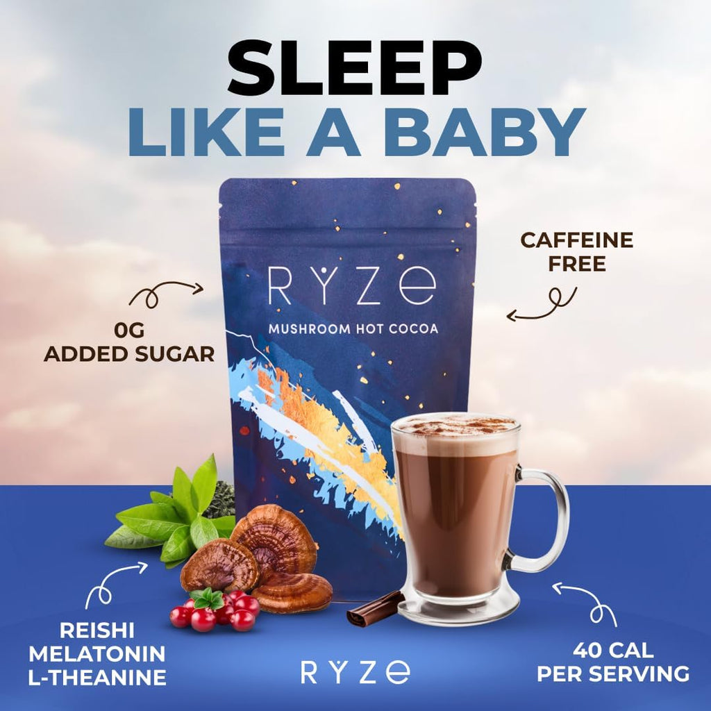 Ryze Mushroom Hot Cocoa (Pack of 2)
