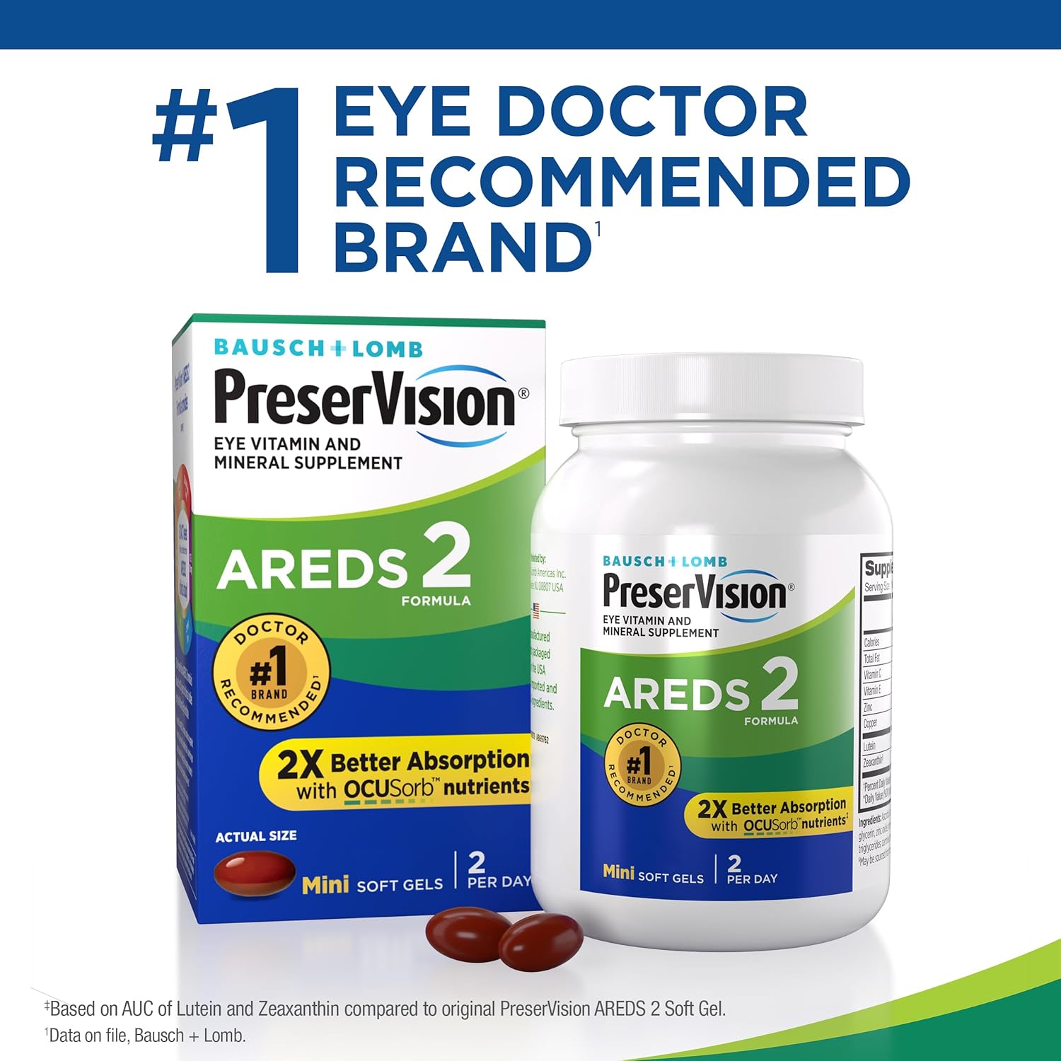 PreserVision Areds 2 - 210 Count (Pack of 2)