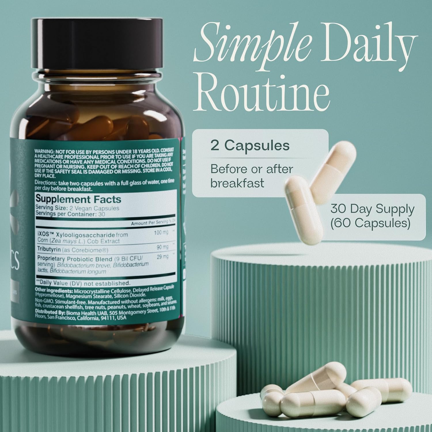 BIOMA Probiotics - 60 Capsules