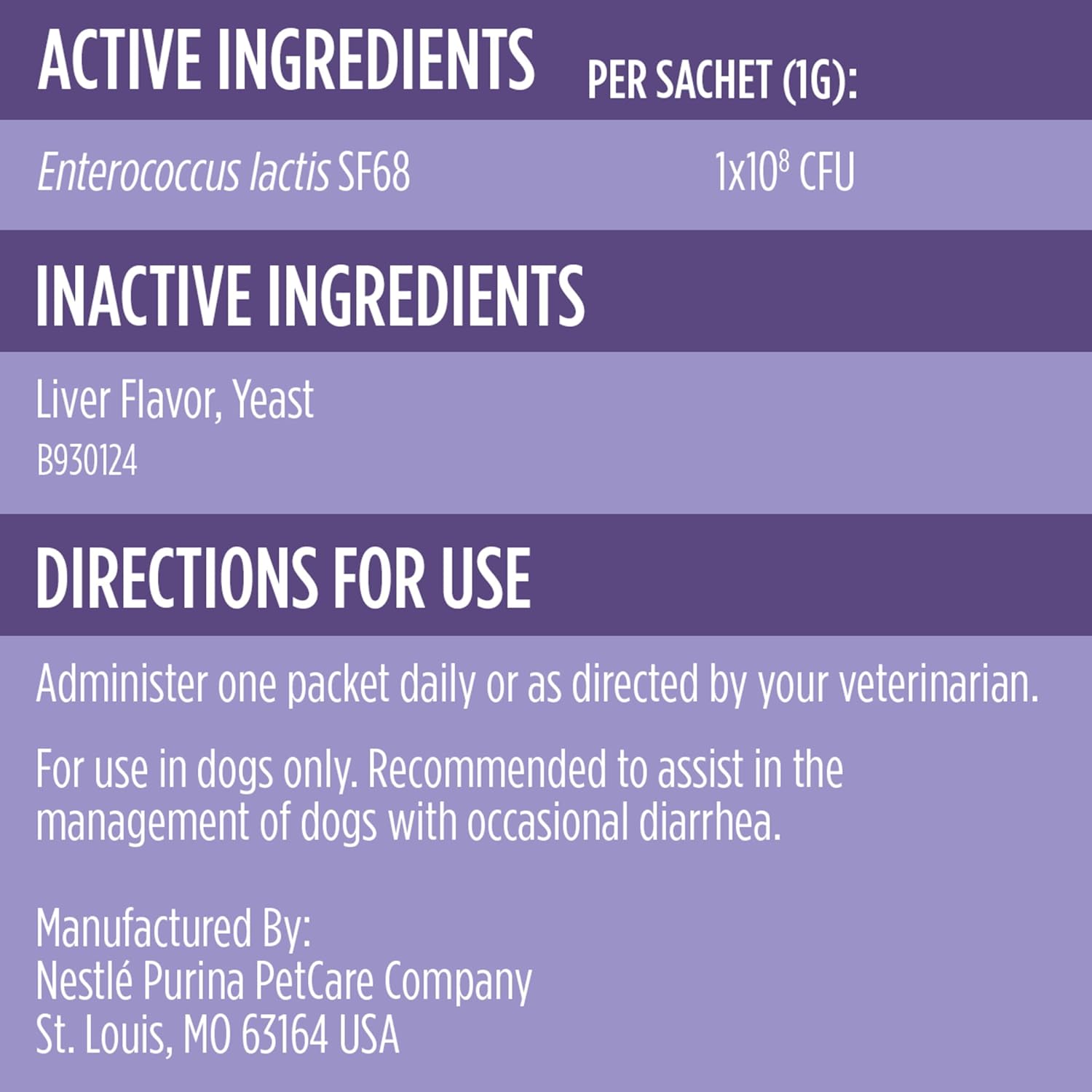 Purina Pro Plan Veterinary Supplements FortiFlora