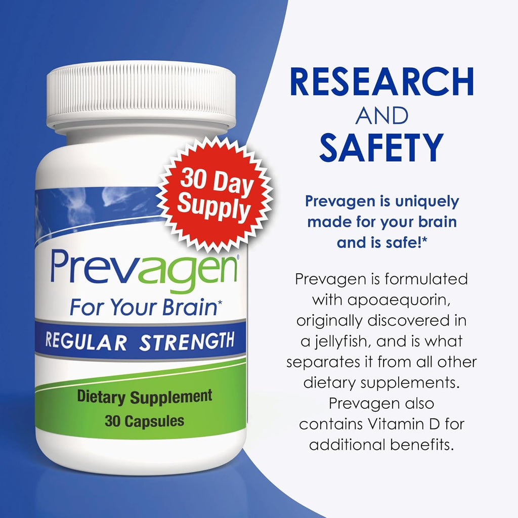 Prevagen Regular Strength - 30 Capsules