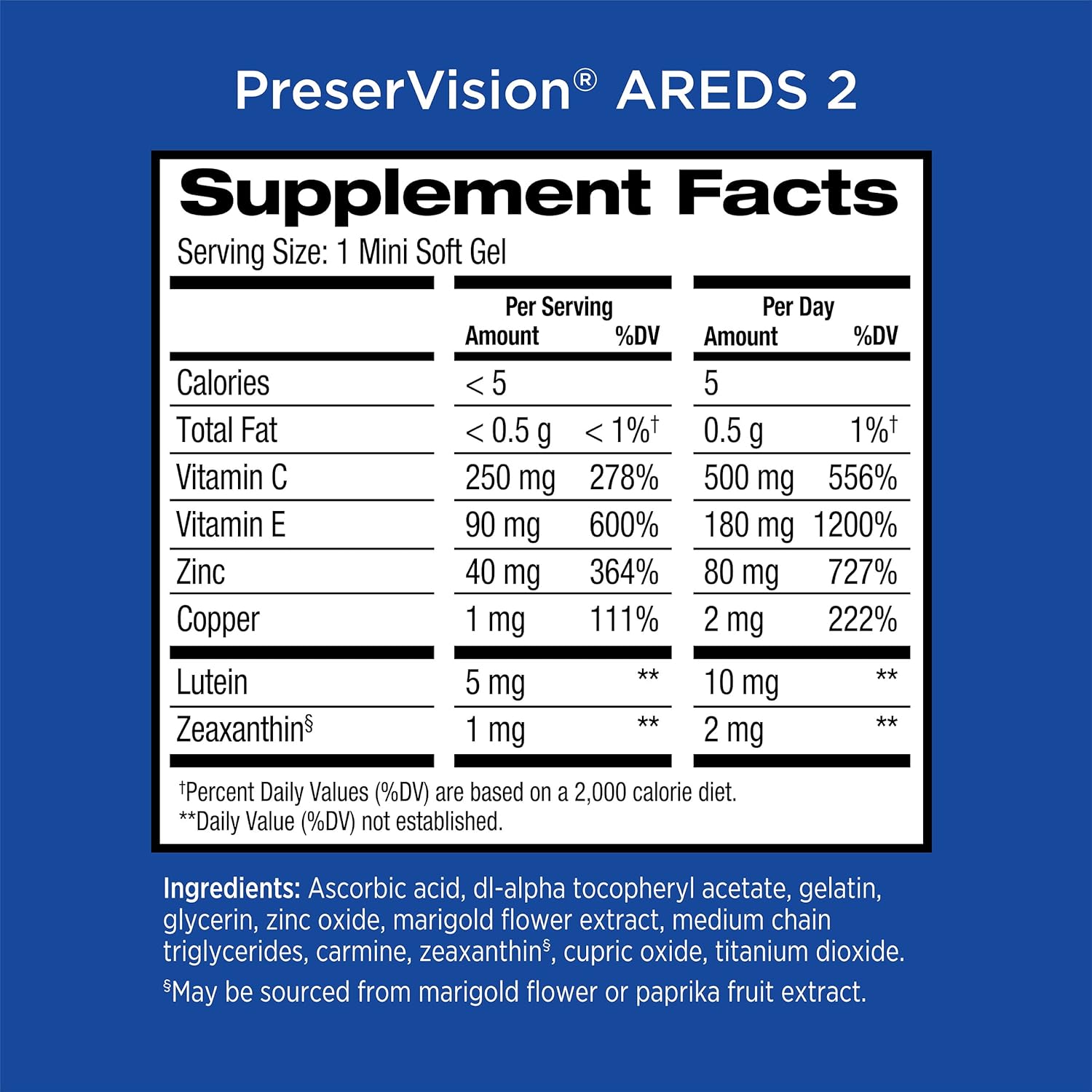 PreserVision Areds 2 - 210 Count