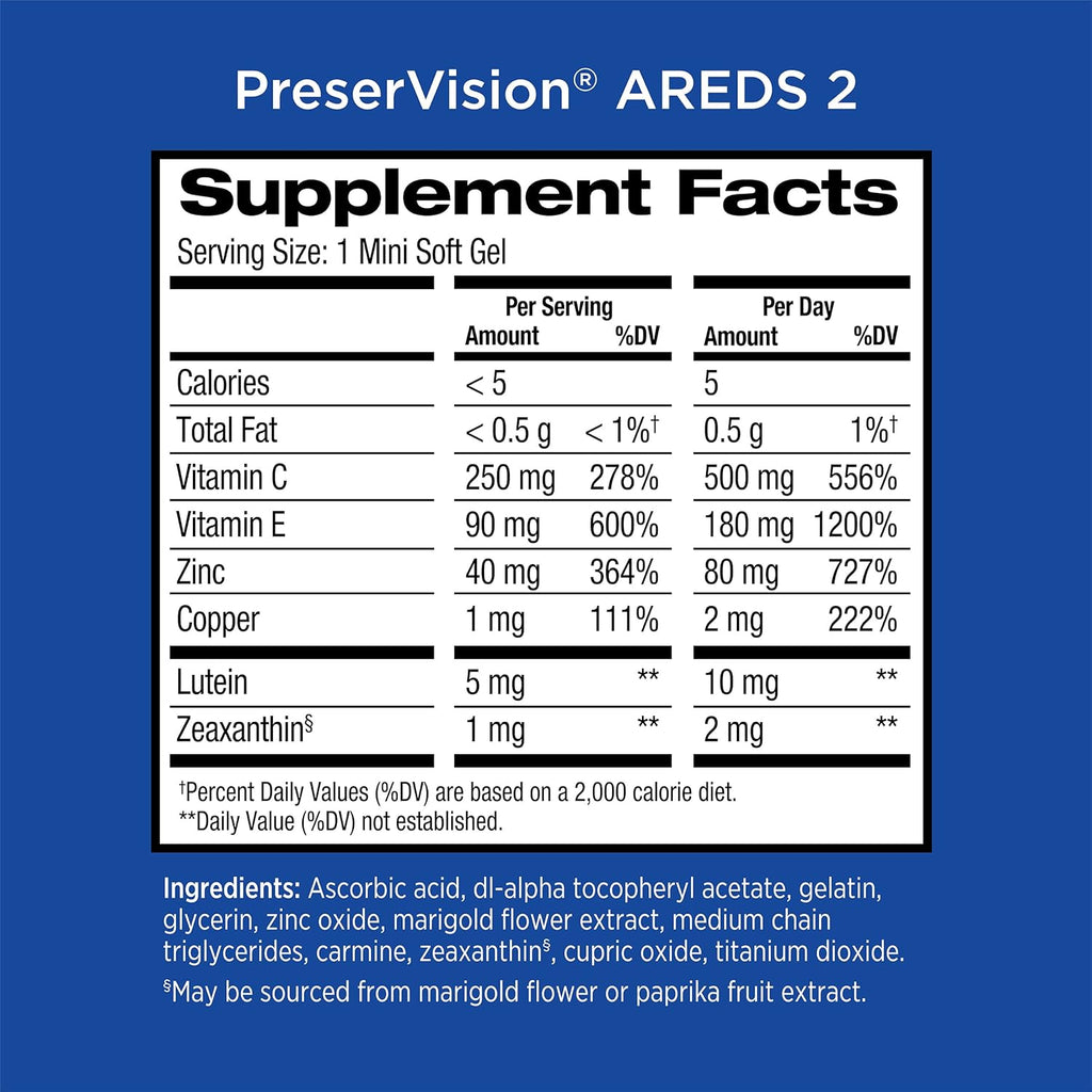 PreserVision Areds 2 - 210 Count (Pack of 2)