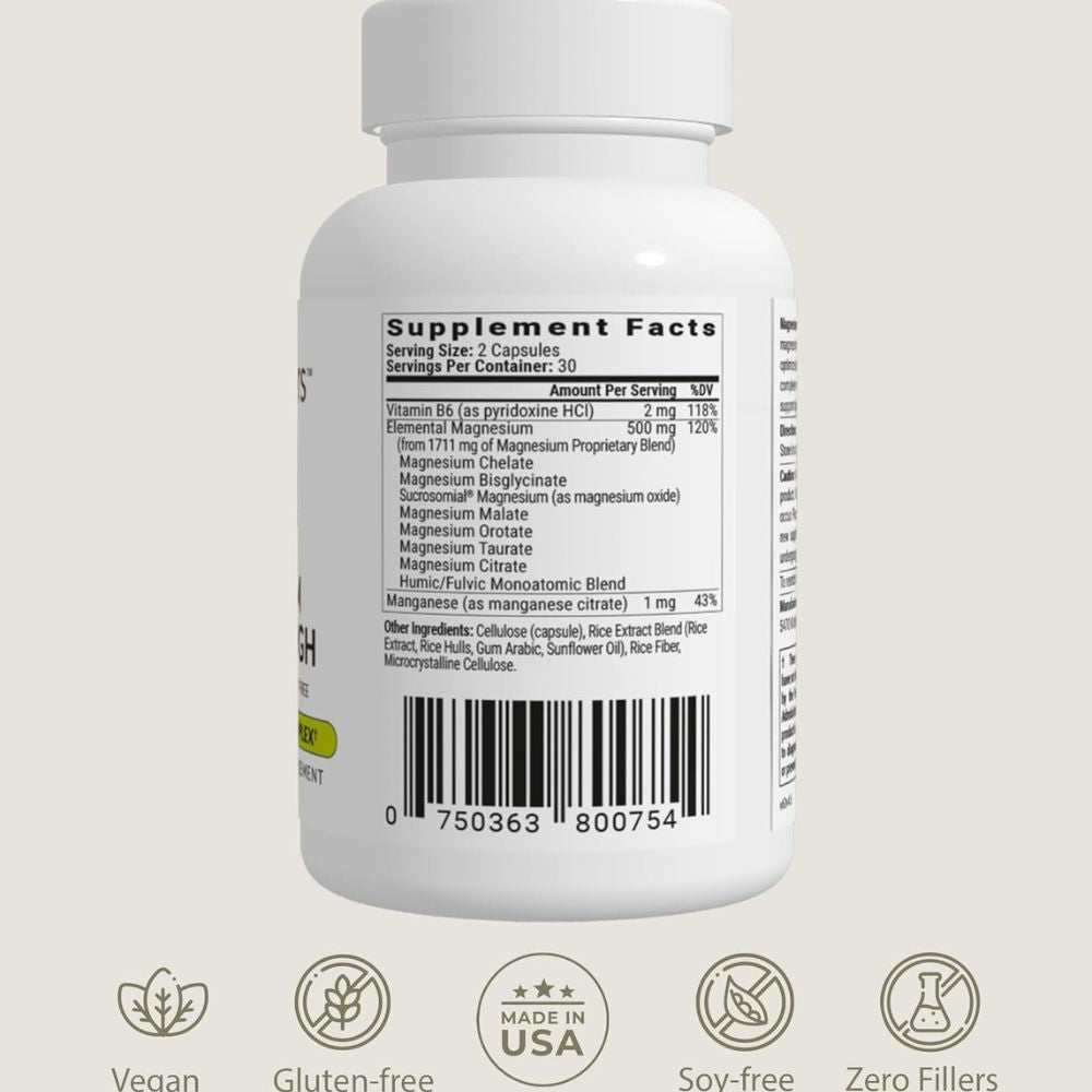 BIOptimizers Magnesium Breakthrough Supplement 4.0 - 60 Count